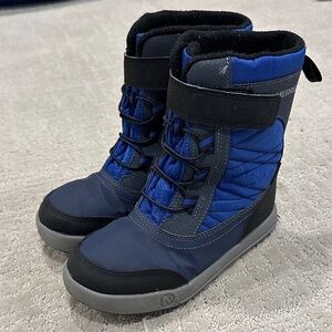 Merrell Kids Navy and Royal Blue Winter Boots